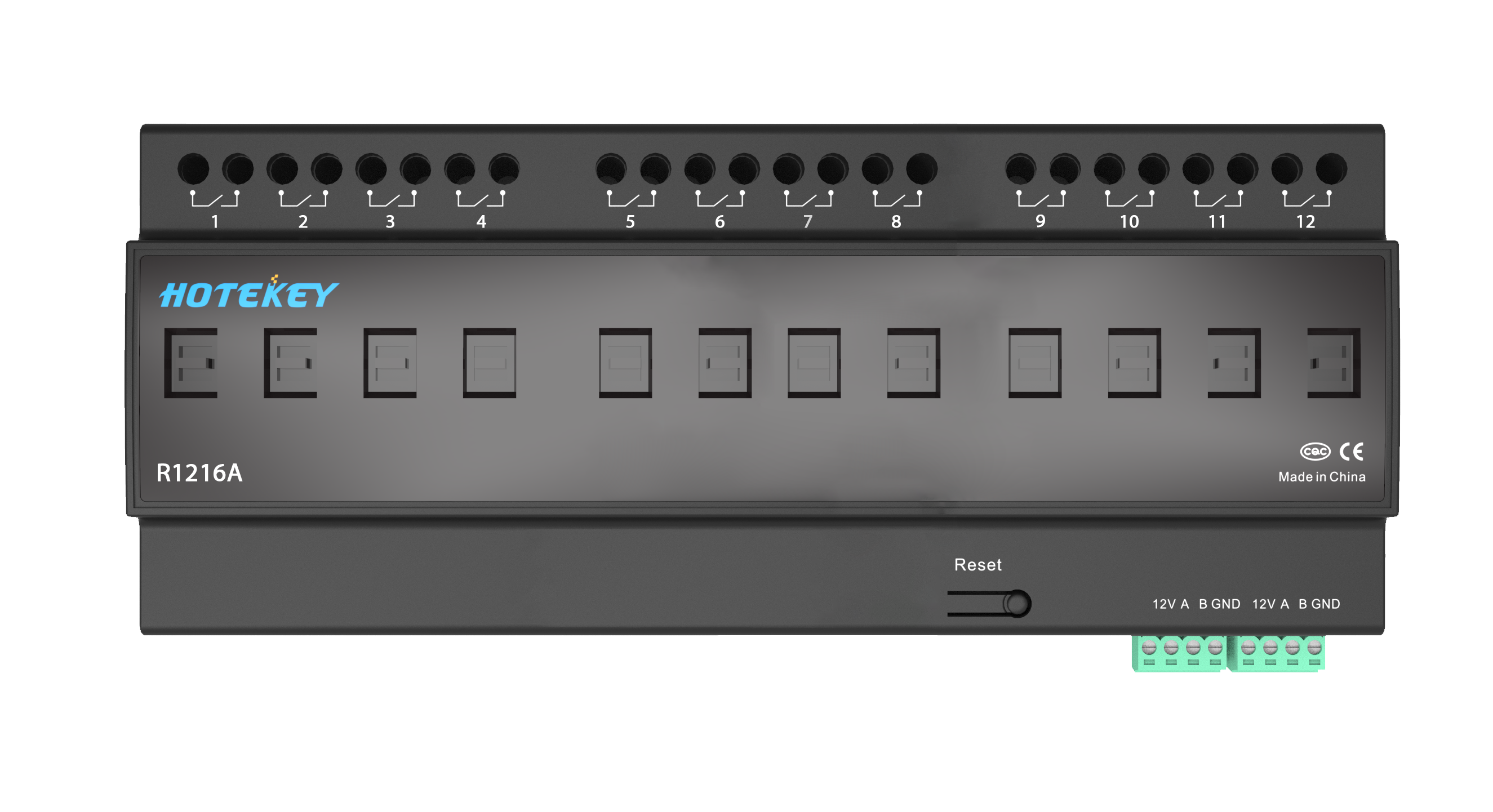 12路16A继电器模块